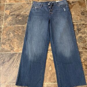 Sonoma Dark Blue Flare Jeans
